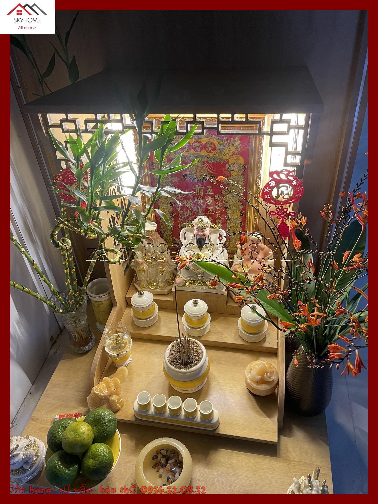 Hướng dẫn khai quang bàn thờ Thần Tài – Ông Địa tại nhà